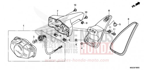 FANALE POSTERIORE CB1100SAE di 2014